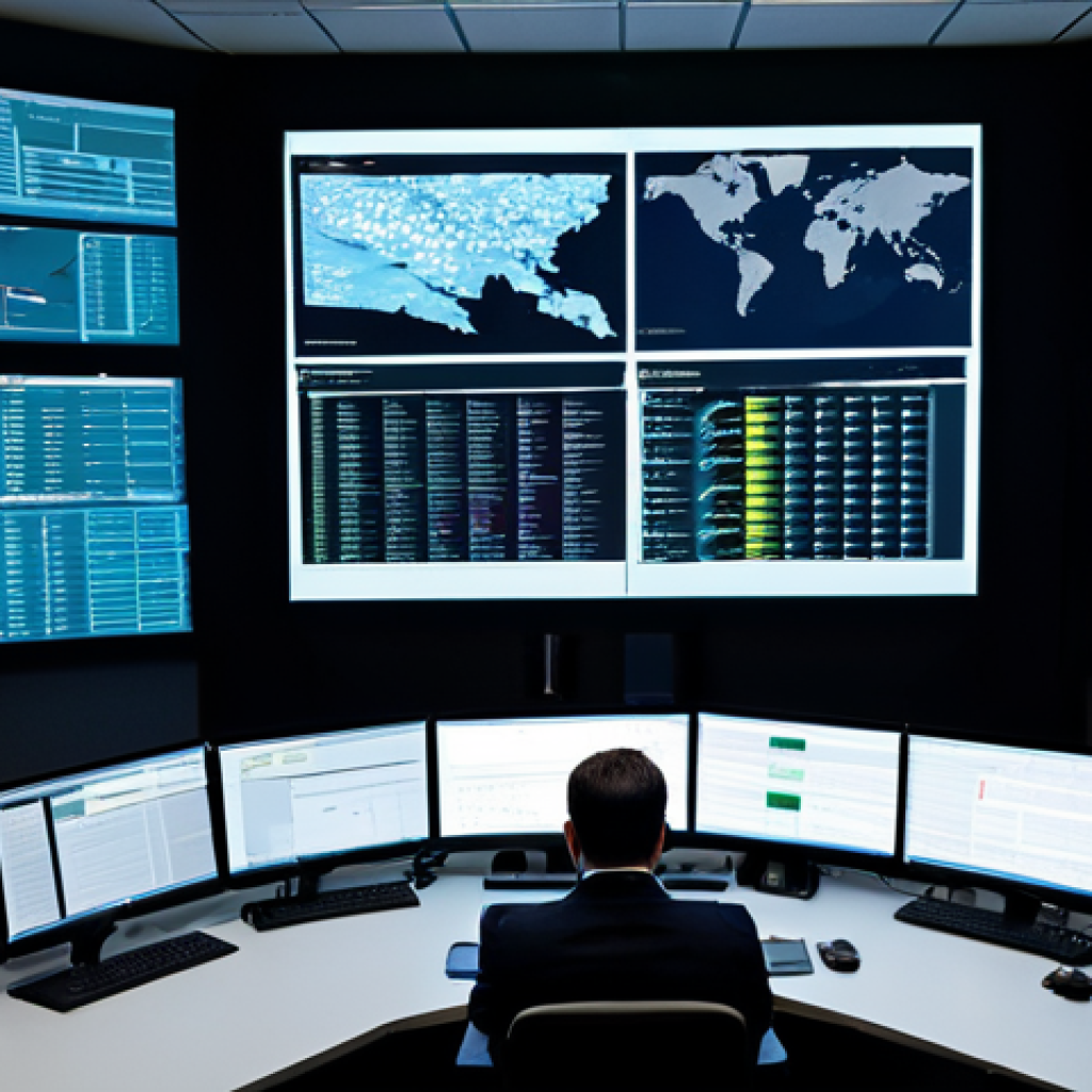 보안 오케스트레이션의 자동화된 경고 시스템 - Automated Security Orchestration in Action**
"A modern security operations center (SOC) with multip...