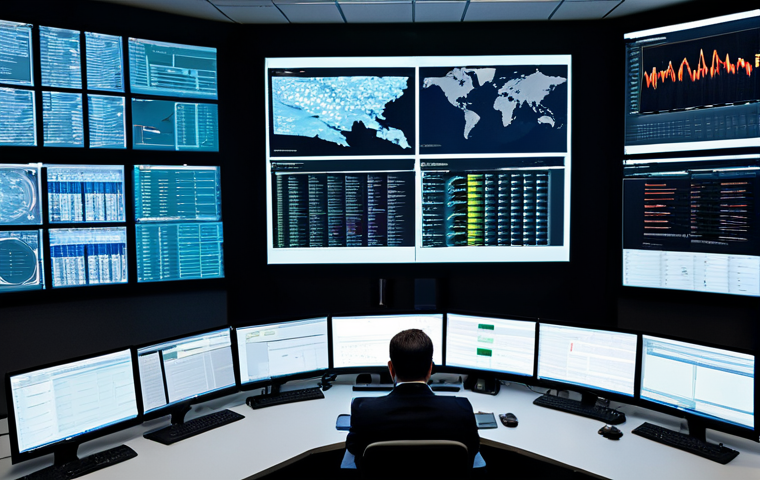 보안 오케스트레이션의 자동화된 경고 시스템 - Automated Security Orchestration in Action**
"A modern security operations center (SOC) with multip...