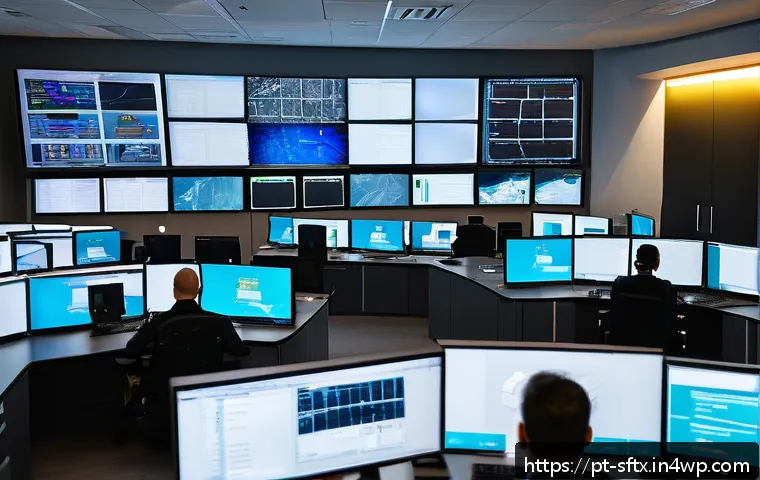 보안 오케스트레이션과 사고 대응 - A modern Brazilian corporate security operations center featuring a diverse team of cybersecurity pr...