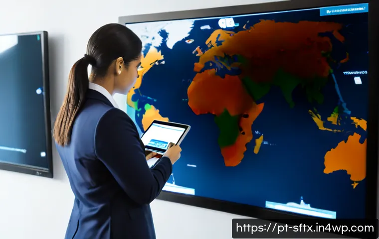 Home 17 보안 오케스트레이션 자동화의 실시간 대응 방식 - Photorealistic cybersecurity operations center in São Paulo, Brazil, diverse Portuguese-speaking sec...